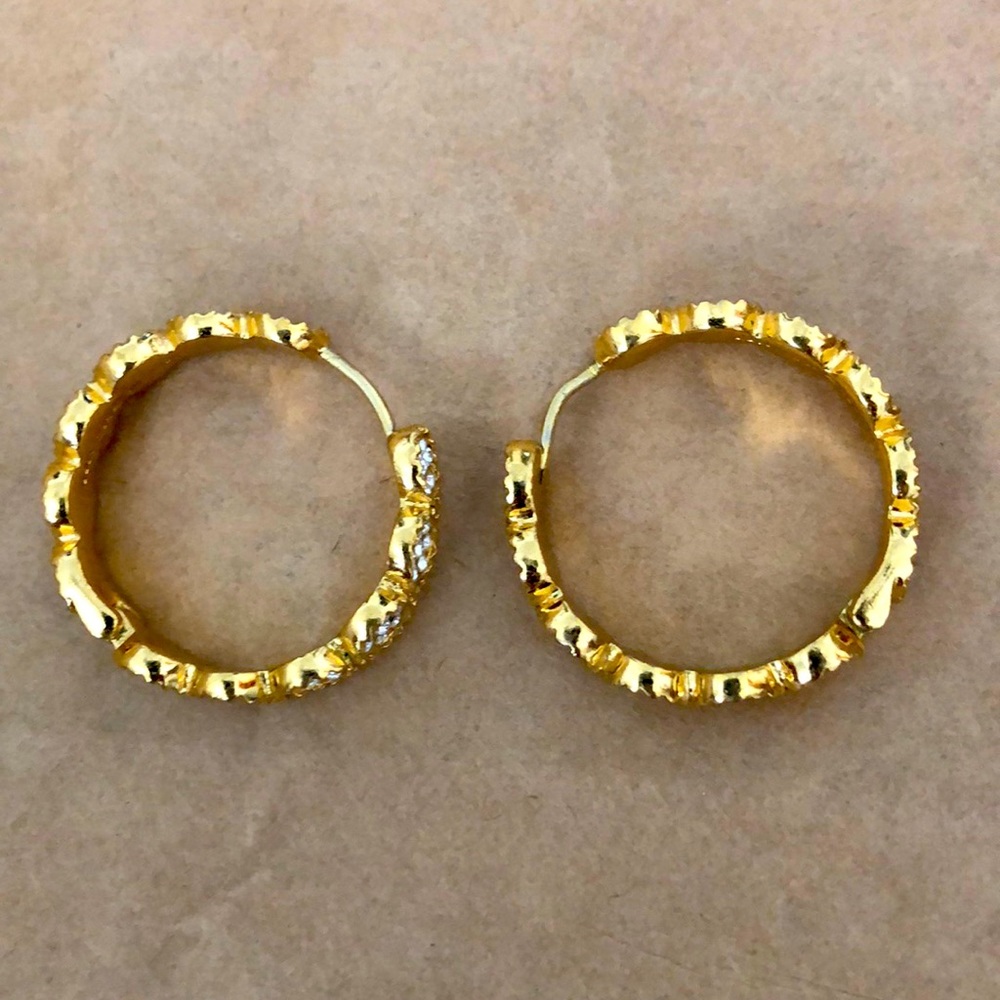 Kate Spade ♠️ Gatsby Golden Loops